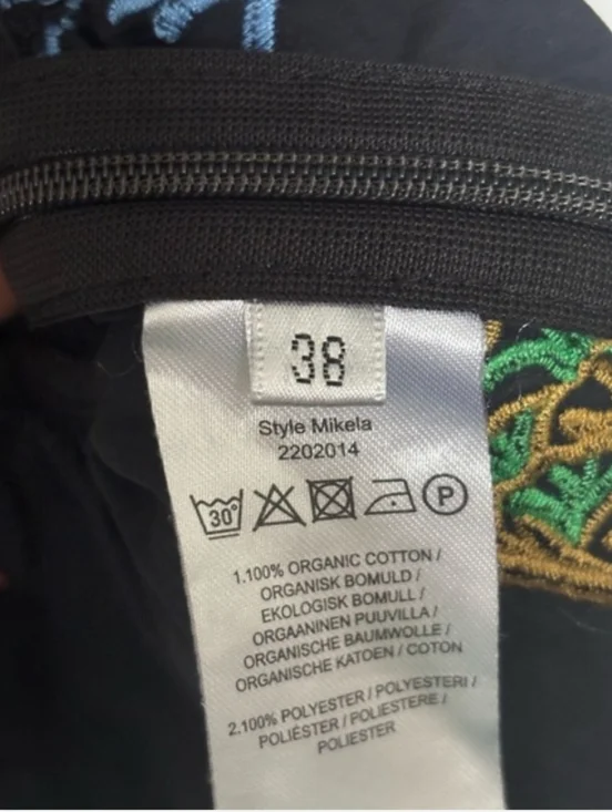 Hoffman Copenhagen Mikela Peplum Top Sz 38/6 - Picture 11 of 11